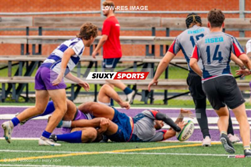  ÉTS (École de technologie supérieure) - Bishop's University - Rugby - Bishop's 2023 Rugby Preseason Tournament - ETS (12) vs (5) Bishop (Dev) (#2023BISHETSBIS) Photo by: Juan Alchourron | Siuxy Sports 2023-09-03