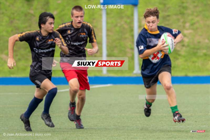  Montréal-Bourassa - Rive-Sud - Rugby - Rugby Québec - Tournoi des Régions - Montréal-Bourassa vs Rive-Sud (#2023RQTRMBORSO07) Photo by: Juan Alchourron | Siuxy Sports 2023-07-16