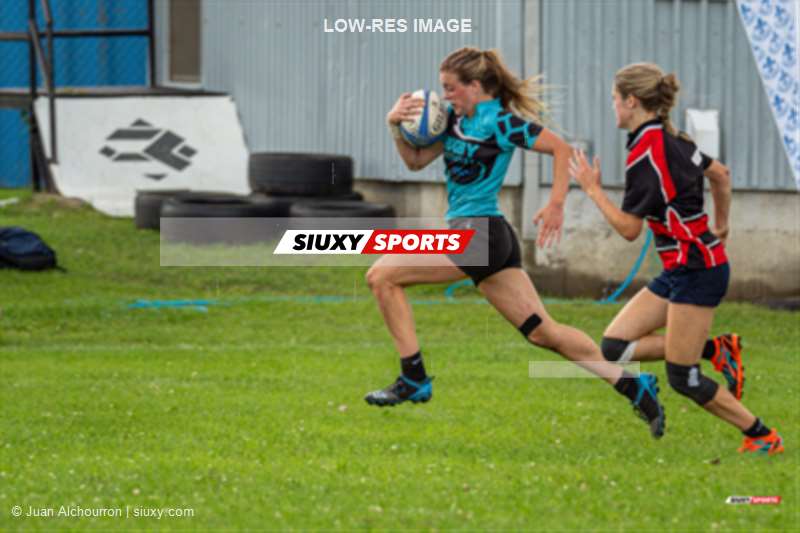 Océanne GAUTHIER -  Sud-Ouest - Lac St-Louis - Rugby - Rugby Québec - Tournoi des Régions - Sud-Ouest (26) vs (17) Lac St-Louis - Finale U18F (#2023RQTRSOULSL14) Photo by: Juan Alchourron | Siuxy Sports 2023-07-16