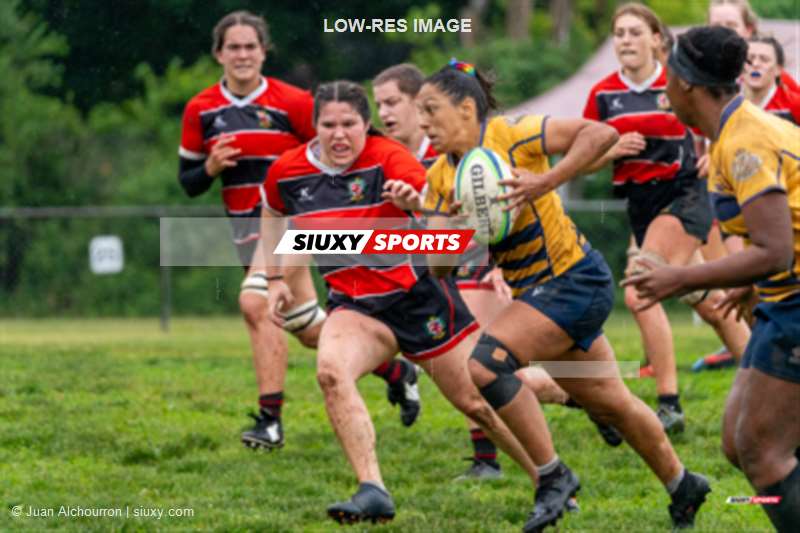 Anais HOLLY -  Town of Mount Royal RFC - Beaconsfield Rugby Football Club - Rugby - RUGBY QC 2023 (W2) - TMR RFC (46) vs (5) Beaconsfield RFC (#2023RQW1TMRBEACO06) Photo by: Juan Alchourron | Siuxy Sports 2023-06-17