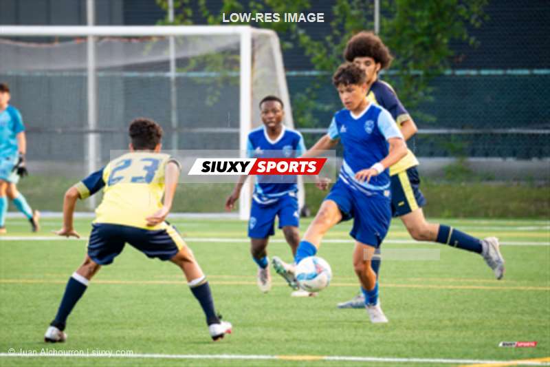  CS Lasalle - CS Longueuil - Soccer - Coupe du Québec (U15M) - LaSalle (0) vs (2) CS Longueuil (#CQ2023LSvCSL) Photo by: Juan Alchourron | Siuxy Sports 2023-07-04