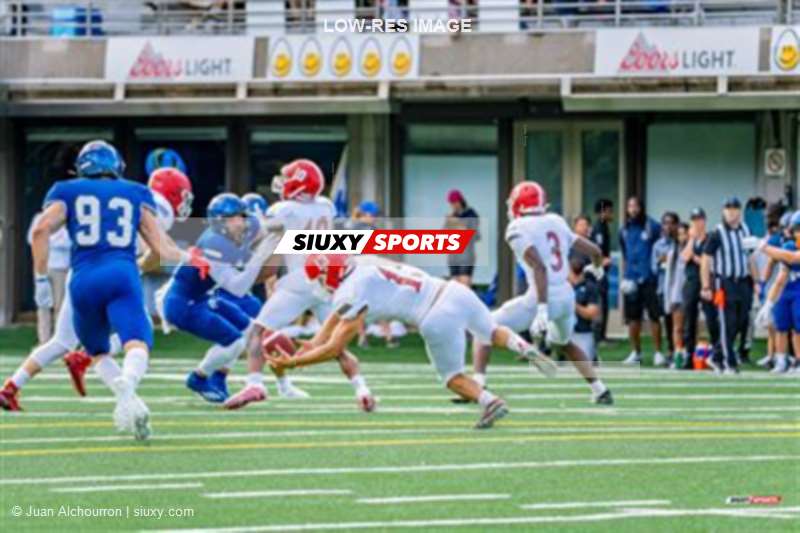 RSEQ Football Universitaire - Carabins-UdM (43) vs (11) Redbirds-McGill - 2eme mi-temps
