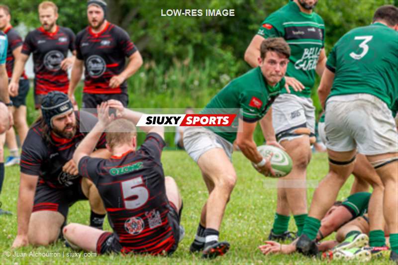  Montreal Irish RFC - Club de Rugby de Québec - Rugby - Rugby Québec (M1) - MIRFC (17) vs (12) CRQ (#2023RQM1MIRCRQ06A) Photo by: Juan Alchourron | Siuxy Sports 2023-06-24