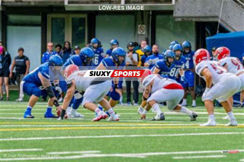RSEQ Football Universitaire - Carabins-UdM (43) vs (11) Redbirds-McGill - 2eme mi-temps