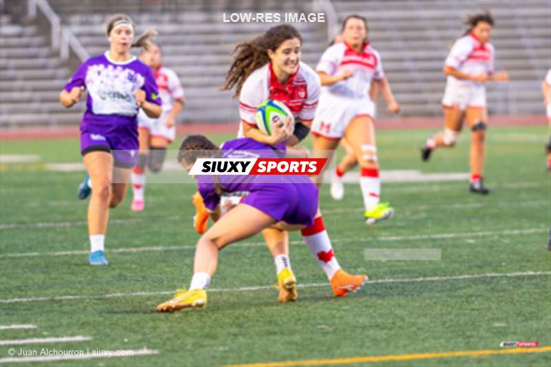 Lauren MINNS -  Université McGill - Bishop's University - Rugby - RSEQ 2023 Rugby F/W - McGill Martlets (22) vs (13) Bishop's Gaiters (#RSEQ2023MCGBIS08) Photo by: Juan Alchourron | Siuxy Sports 2023-08-31