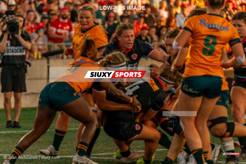  Canada Rugby XV F - Australia national rugby union team (W) - Rugby - WORLD RUGBY PACIFIC FOUR SERIES - CANADA (45) VS (7) Australia - First Half - Reel B (#2023WRP4CANAUS1B) Photo by: Juan Alchourron | Siuxy Sports 2023-07-14