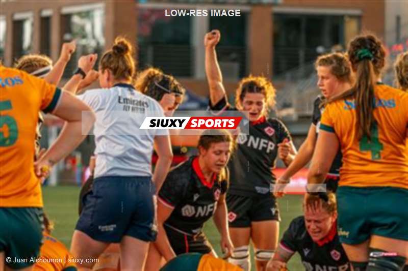 WORLD RUGBY PACIFIC FOUR SERIES - CANADA (45) VS (7) Australia - First Half - Reel B
