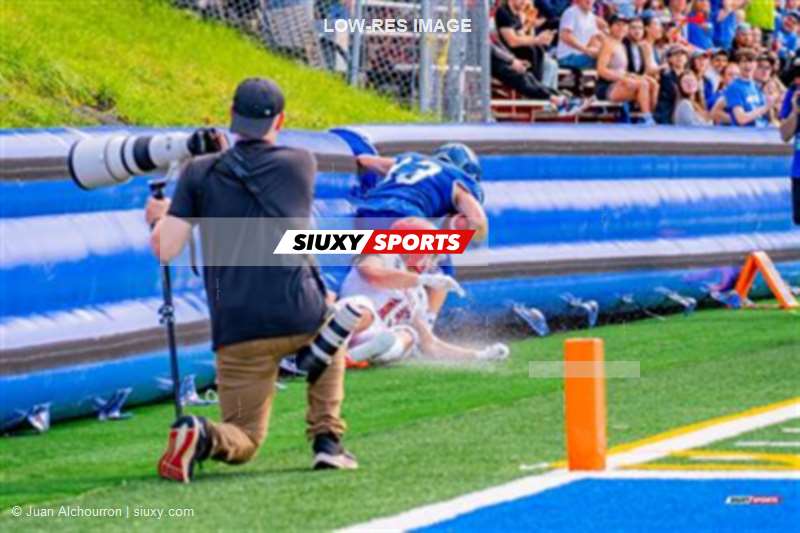 RSEQ Football Universitaire - Carabins-UdM (43) vs (11) Redbirds-McGill - 2eme mi-temps