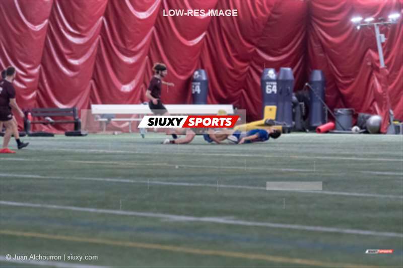  ÉTS (École de technologie supérieure) - Université Ottawa - Rugby - Tournoi Concordia 2023 Tournament  - Piranhas vs Gee-Gees - Game 2 (#Concordia2023game2) Photo by: Juan Alchourron | Siuxy Sports 2023-03-05