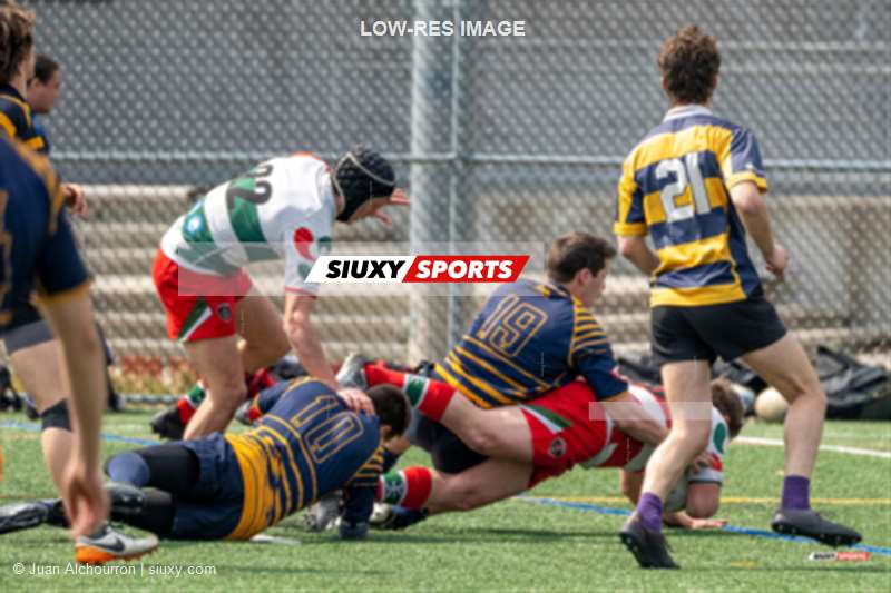  Town of Mount Royal RFC - Rugby Club de Montréal - Rugby - PARCO Tournoi A.Stefu 2023 - Town of Mount-Royal vs Rugby Club de Montréal (#2023TAS05TMRRCM) Photo by: Juan Alchourron | Siuxy Sports 2023-04-22
