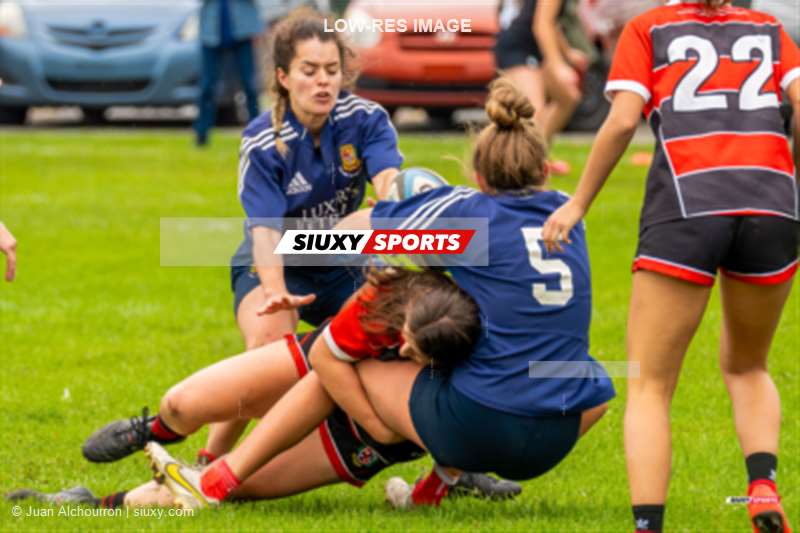 Lyanne ST-AMOUR -  Sainte-Anne-de-Bellevue RFC - Beaconsfield Rugby Football Club - Rugby - Rugby Québec Finales SL Rés F Séniors 2023 SAB QC- SABRF II 10 vs 24 BRFC II (#RQF2023SLRSF) Photo by: Juan Alchourron | Siuxy Sports 2023-08-19