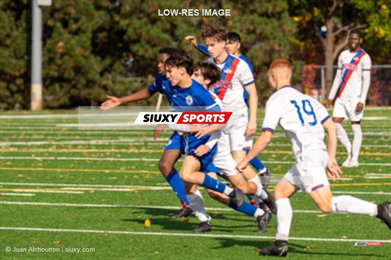  College Dawson - Cégep de Saint-Jérôme - Soccer - RSEQ - 2023 Soccer M - Dawson (0) vs (1) Saint-Jérôme (#RSEQ23SMDAWSJ10) Photo by: Juan Alchourron | Siuxy Sports 2023-10-28