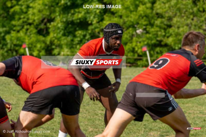 Igbekele KUTI -  Beaconsfield Rugby Football Club - Club de Rugby de Québec - Rugby - RUGBY QC 2023 (M2) - Beaconsfield RFC (12) VS (20) Club de Rugby de Québec (#2023M2BRFCCRQ05) Photo by: Juan Alchourron | Siuxy Sports 2023-05-27