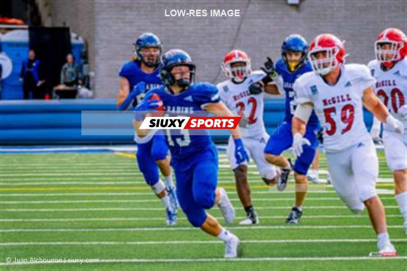 RSEQ Football Universitaire - Carabins-UdM (43) vs (11) Redbirds-McGill - 2eme mi-temps
