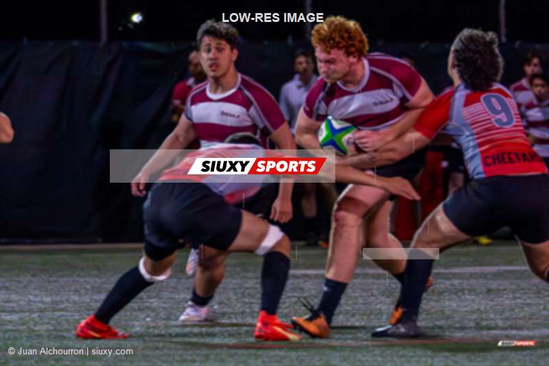  Cégep Vanier - College Jean-de-Brébeuf - Rugby - RSEQ 2023 RUGBY - Vanier College (17) vs (41) Collège Brébeuf (#RSEQ2023VANBRE09) Photo by: Juan Alchourron | Siuxy Sports 2023-09-08