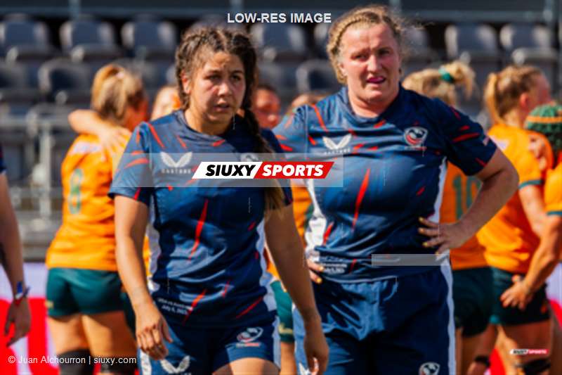 Kathryn TREDER -  Australia national rugby union team (W) - USA Women’s Eagles - Rugby - World Rugby Pacific Four Series - Australia (58) vs (17) USA - First Half (#2023WRP4SAUSUSA1) Photo by: Juan Alchourron | Siuxy Sports 2023-07-08