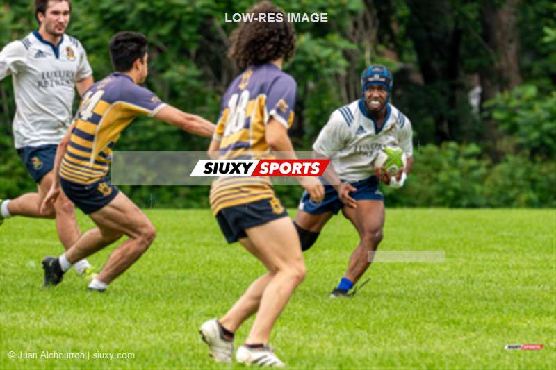 Jonathan SCOTT-LEWIS -  Sainte-Anne-de-Bellevue RFC - Town of Mount Royal RFC - Rugby - Rugby Québec (M2) - SABRFC (33) vs (13) Town of Mount Royal (#2023RQM2SABTMR06) Photo by: Juan Alchourron | Siuxy Sports 2023-06-24