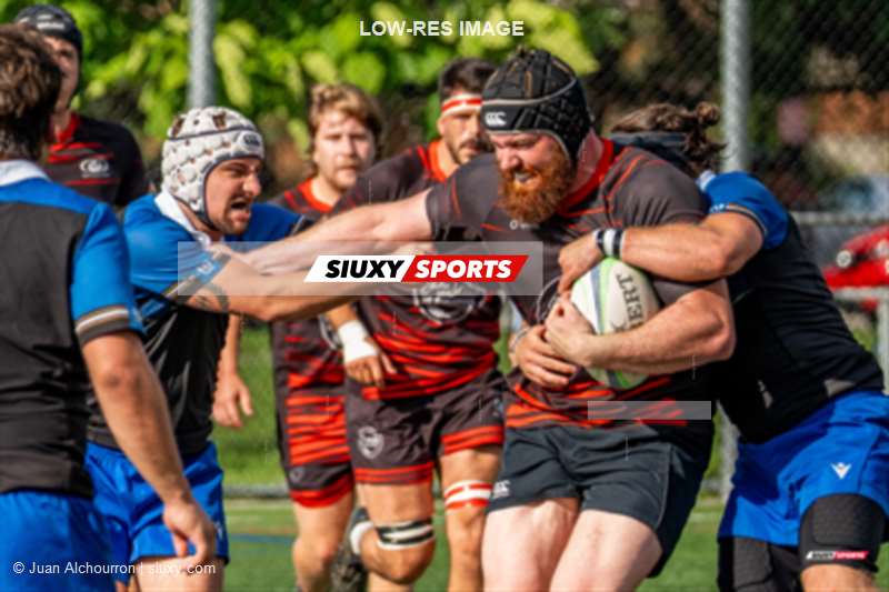  Parc Olympique Rugby - Club de Rugby de Québec - Rugby - Rugby Québec - Parc Olympique (28) vs (10) Club de Rugby de Québec (M1) - 2eme mi-temps (#2023RQM1PORQ27) Photo by: Juan Alchourron | Siuxy Sports 2023-07-22