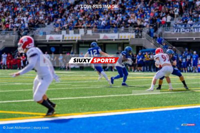 RSEQ Football Universitaire - Carabins-UdM (43) vs (11) Redbirds-McGill - 2eme mi-temps