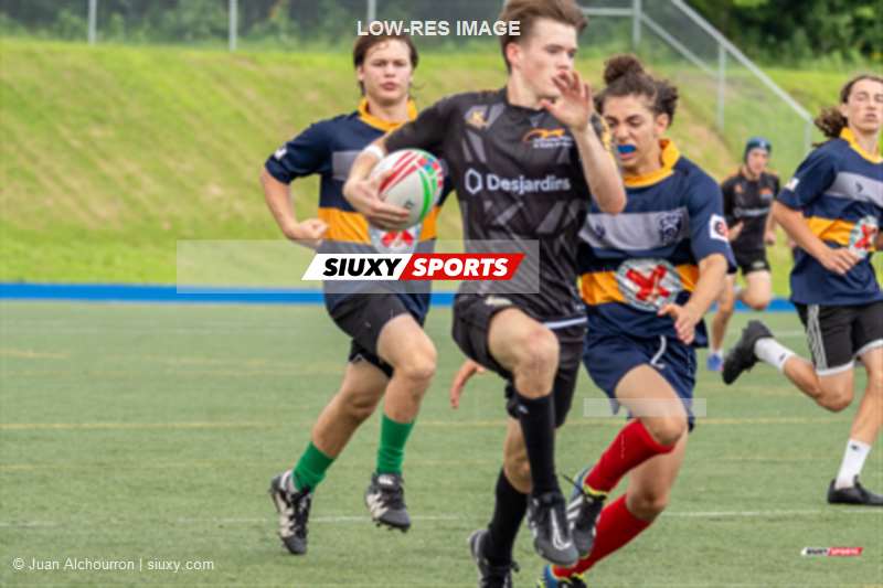  Montréal-Bourassa - Rive-Sud - Rugby - Rugby Québec - Tournoi des Régions - Montréal-Bourassa vs Rive-Sud (#2023RQTRMBORSO07) Photo by: Juan Alchourron | Siuxy Sports 2023-07-16