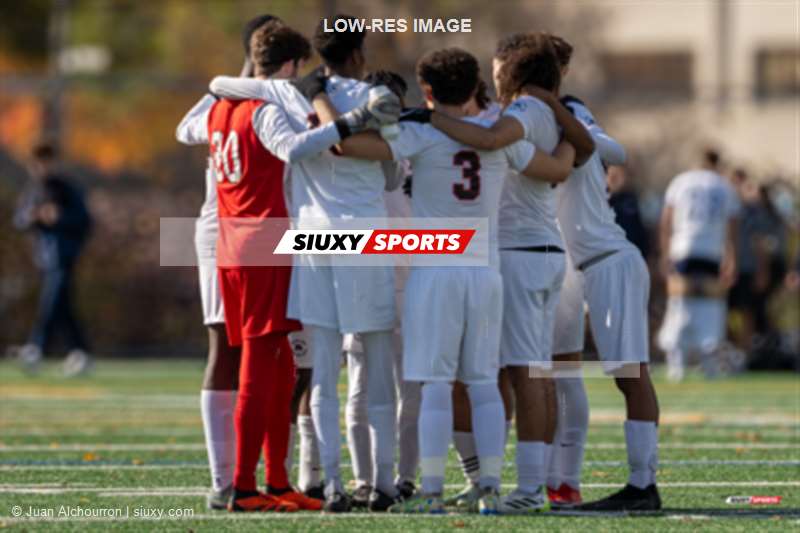 Alexis DESJARDINS - Rayane EL OUAFI -  College Ahuntsic - Cégep de l'Outaouais - Soccer - RSEQ - 2023 SOCCER M - Ahunstic (1) VS (2) Outaouais (#RSEQ23SMAHUOU10) Photo by: Juan Alchourron | Siuxy Sports 2023-10-28