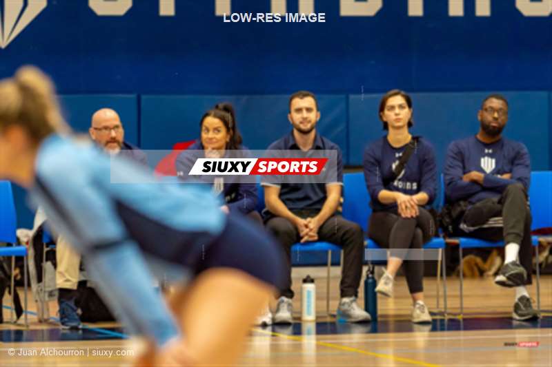 Alain PELLETIER - Marie-Pier RITCHOT -  Université du Québec à Montréal - Université McGill - Volleyball - RSEQ - 2023 Volley F - UQAM (3) vs (1) McGill - Game (#RSEQ2023UQAMMCG02) Photo by: Juan Alchourron | Siuxy Sports 2023-02-03