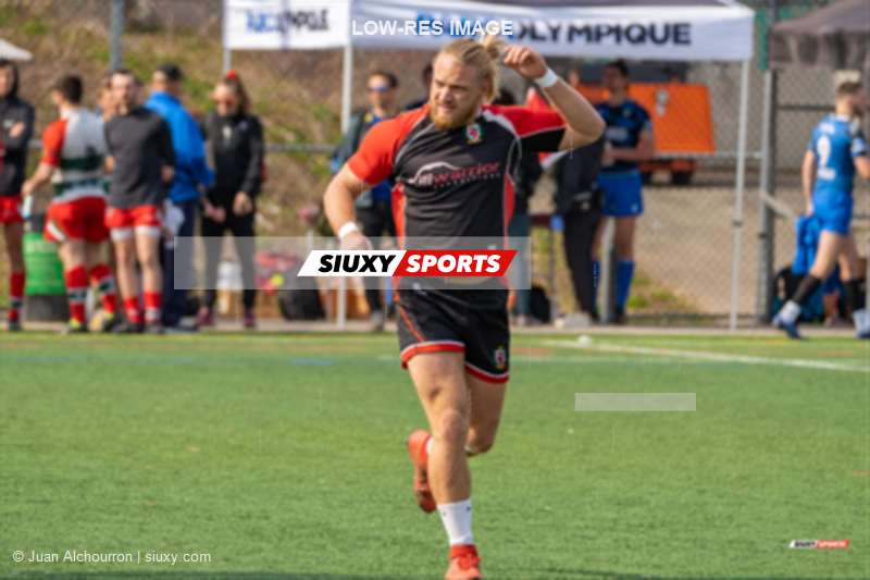 Corbin MCGEE -  Beaconsfield Rugby Football Club - Town of Mount Royal RFC - Rugby - PARCO Tournoi A.Stefu 2023 - Beaconsfield RFC vs Town Mount-Royal RFC (#2023TAS02BRFCTMR) Photo by: Juan Alchourron | Siuxy Sports 2023-04-22