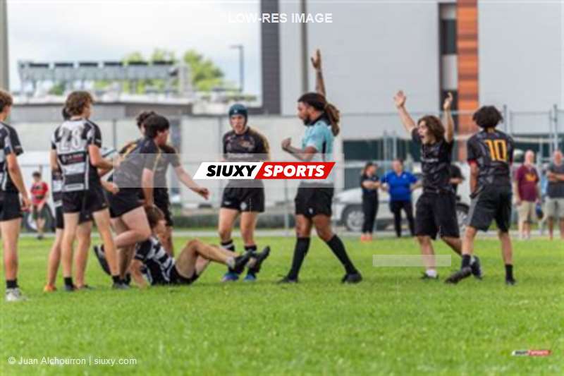 Rugby Québec - Tournoi des Régions - Montréal-Bourassa (17) vs (14) Chaudière-Appalaches - Finale U1