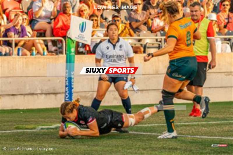 WORLD RUGBY PACIFIC FOUR SERIES - CANADA (45) VS (7) Australia - First Half - Reel B