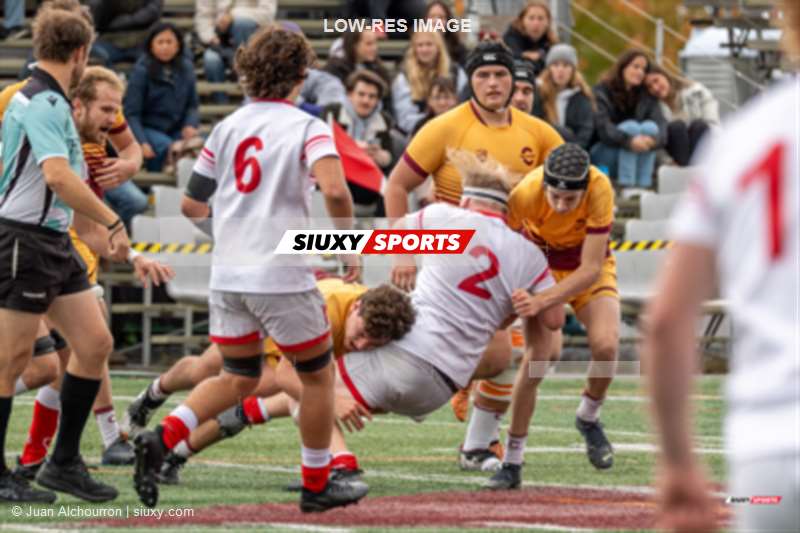 Evan TENNANT - Jack WELLER -  Université Concordia - Université McGill - Rugby - RSEQ - 2023 Rugby - Concordia (22) vs (23) McGill - Game Reel (#RSEQ2023CONMCGA10) Photo by: Juan Alchourron | Siuxy Sports 2023-10-15