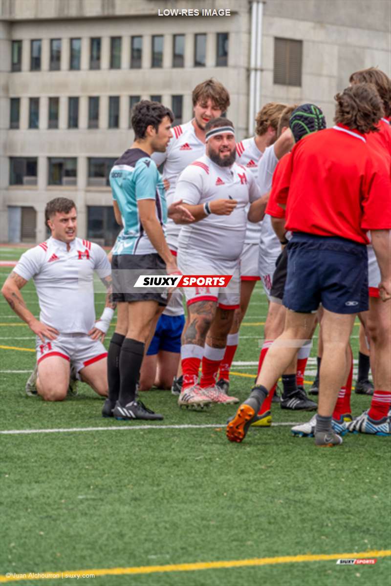 Brad HUNGER - Matéo LEFRÈRE - Alex PANTIS - Liam PANTIS -  Université McGill -  - Rugby - McGill Rugby - 150th anniversary - 1st third (#McGillRugby150R02) Photo by: Juan Alchourron | Siuxy Sports 2023-04-29