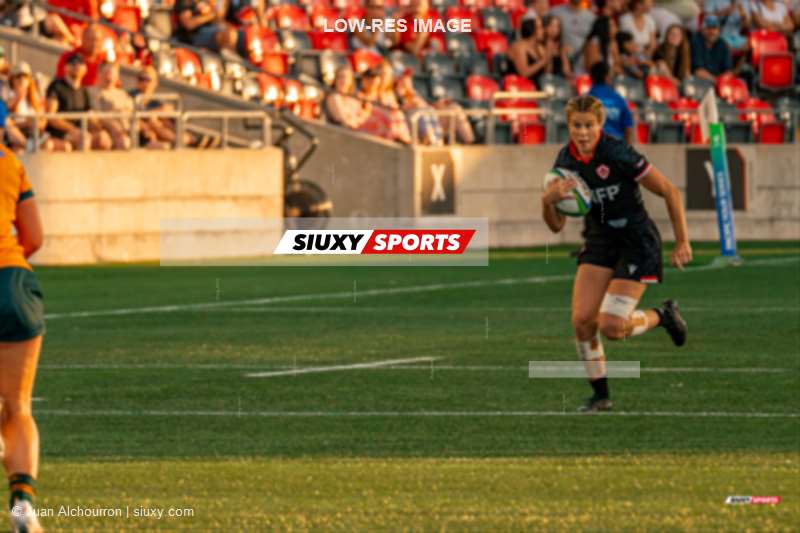  Canada Rugby XV F - Australia national rugby union team (W) - Rugby - WORLD RUGBY PACIFIC FOUR SERIES - CANADA (45) VS (7) Australia - First Half - Reel B (#2023WRP4CANAUS1B) Photo by: Juan Alchourron | Siuxy Sports 2023-07-14
