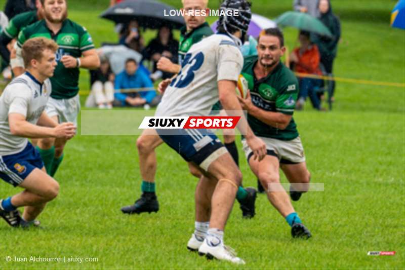 Juan Cruz SUIZER UBIOS -  Montreal Irish RFC - Sainte-Anne-de-Bellevue RFC - Rugby - Rugby Québec Finales SL Rés M Séniors 2023 SAB QC- Irish 20 vs 13 SABRFC (#RQF2023SLRSM) Photo by: Juan Alchourron | Siuxy Sports 2023-08-19