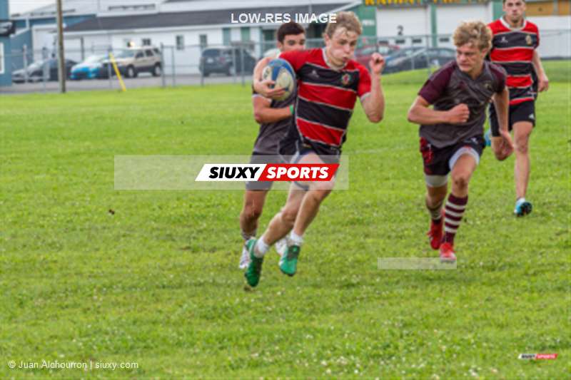  Lac St-Louis - Estrie - Rugby - Rugby Québec - Tournoi des Régions - Lac St-Louis (12) vs (17) Estrie - Finale U18M (#2023RQTRLSLEST15) Photo by: Juan Alchourron | Siuxy Sports 2023-07-16