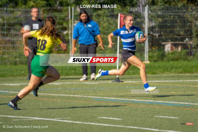 Emma PIRARD -  Université de Montréal - Université de Sherbrooke - Rugby - RSEQ RUGBY Fem - U. DE MONTRÉAL (44) vs (14) U. Sherbrooke - Reel A2 (#RSEQRugfUdMUSh2022ReelA2) Photo by: Juan Alchourron | Siuxy Sports 2022-09-24