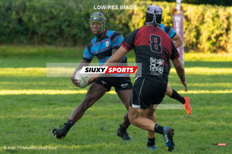  Westmount Rugby Club - Montreal Wanderers Rugby Football Club - Rugby - Westmount RFC (24) vs (10) Wanderers RFC - Reel A1 - 1st half (#WestmountWanderers2022M1RA1) Photo by: Juan Alchourron | Siuxy Sports 2022-08-11
