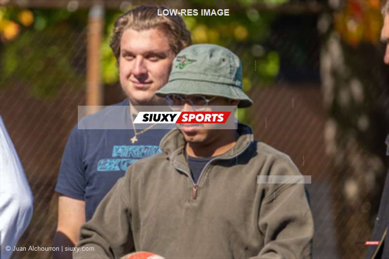 Gabriel FORGET-KYRIAKOU - Kerollos GOBRAIL -  Cégep Vanier - College John Abbott - Rugby - RSEQ Rugby Masc - Vanier (0) vs (72) John Abbott (#RSEQRgbMVANvJAC2022ReelA) Photo by: Juan Alchourron | Siuxy Sports 2022-10-02