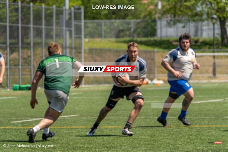 Thomas DAOUST -  Parc Olympique Rugby - Montreal Irish RFC - Rugby - PARC OLYMPIQUE (15) VS (21) MONTREAL IRISH - Reserve - Reel 5 (#PARCOVMIRC2022R5res) Photo by: Juan Alchourron | Siuxy Sports 2022-05-14