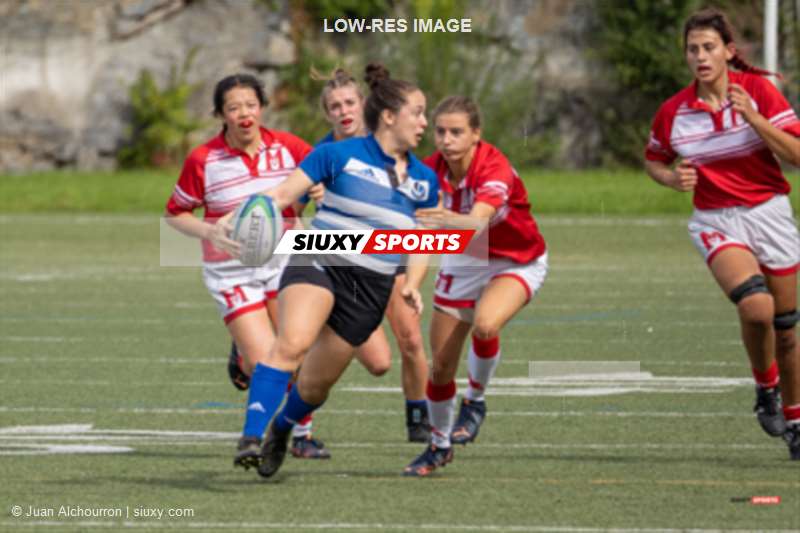 Elise LANOIE -  Université de Montréal - Université McGill - Rugby - RSEQ Rugby Fem - U. de Montréal (70) vs (3) McGill - Reel A1 - 1er mi-temps (#RSEQRugFUMvMCG2022RA1) Photo by: Juan Alchourron | Siuxy Sports 2022-10-01