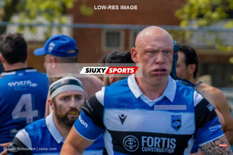 Adrien MOCHEZ - Maxime SAUVAGE -  Parc Olympique Rugby - Abénakis de Sherbrooke - Rugby - Parc Olympique vs Abénakis - M1 - Reel B - Pré Match (#ParcoAbenakis2022M1RB) Photo by: Juan Alchourron | Siuxy Sports 2022-07-09