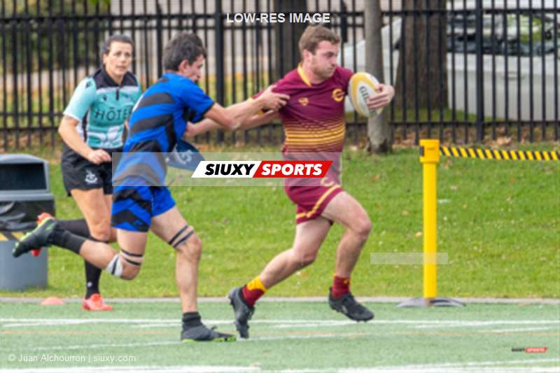 Megan LOWRY - Brendan MACKENZIE -  Université Concordia - Université de Montréal - Rugby - RSEQ - Rugby Masc - Concordia U. (24) vs (22) U. de Montréal - Reel A1 - 1er mi-temps (#RSEQRugbyCCDIAUdM2022A1A) Photo by: Juan Alchourron | Siuxy Sports 2022-10-15