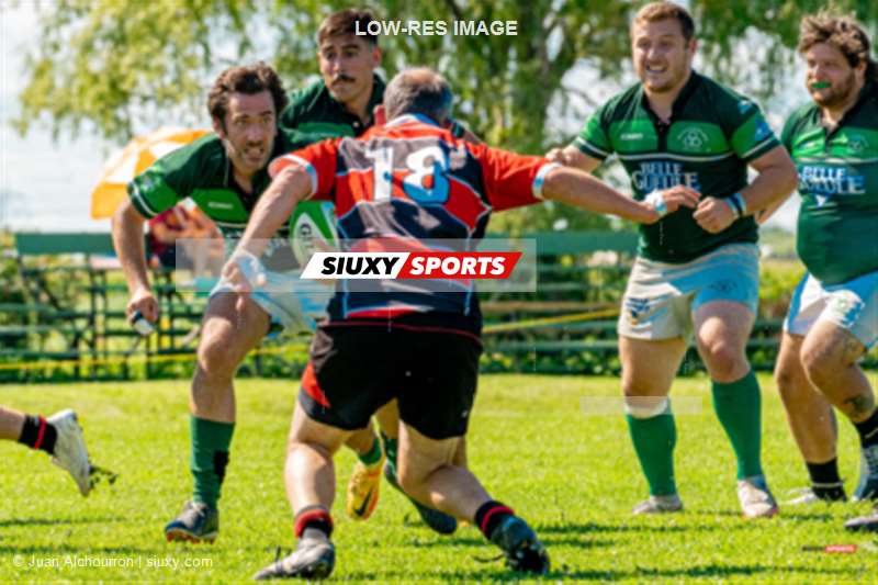 Franck DESJARDINS - Frédérick GIGNAC - Luis RODRIGUEZ GOMEZ - Mike SIMPSON -  Montreal Irish RFC - Beaconsfield Rugby Football Club - Rugby - Montreal Irish (6) vs (10) Beaconsfield - M2 - Reel A2 - 2nd half (#MIRFCvBRFC2022M2RA2) Photo by: Juan Alchourron | Siuxy Sports 2022-08-13