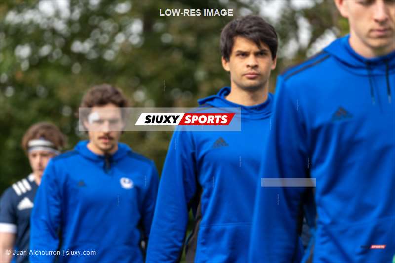 Pierre DAL - Grégoire GIRAULT - Alfie WATSON -  Université de Montréal - Université McGill - Rugby - RSEQ Rugby Masc - U. de Montréal vs McGill - Reel B1 - Pre/Post Match (#RSEQRugMUMvMCG2022RB1) Photo by: Juan Alchourron | Siuxy Sports 2022-10-01