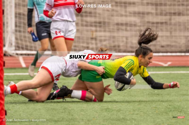  Université McGill - Université de Sherbrooke - Rugby - RSEQ - Rugby Fém - McGill U. (7) vs (25) Sherbrooke U. - Reel A1 - 1st half (#RSEQRgbyFMCGSHR2022RA1) Photo by: Juan Alchourron | Siuxy Sports 2022-10-08