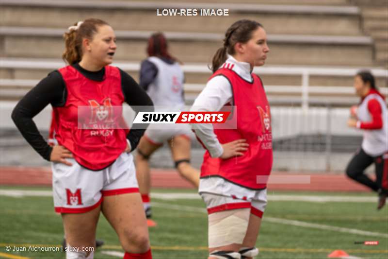  Université McGill - Université de Sherbrooke - Rugby - RSEQ - Rugby Fém - McGill U. vs Sherbrooke U. - Reel B1 - PreMatch (#RSEQRgbyFMCGSHR2022RB1) Photo by: Juan Alchourron | Siuxy Sports 2022-10-08