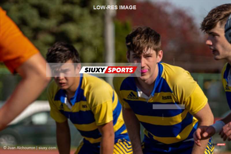 Ryan HEBRARD-YAMAMOTO - Chris OTT -  Cégep André Laurendeau - College John Abbott - Rugby - RSEQ - Rugby Masc - André Laurendeau (14) vs (33) John Abbott College - Reel A (#RSEQRugbyMALvsJAC2022A1) Photo by: Juan Alchourron | Siuxy Sports 2022-10-15