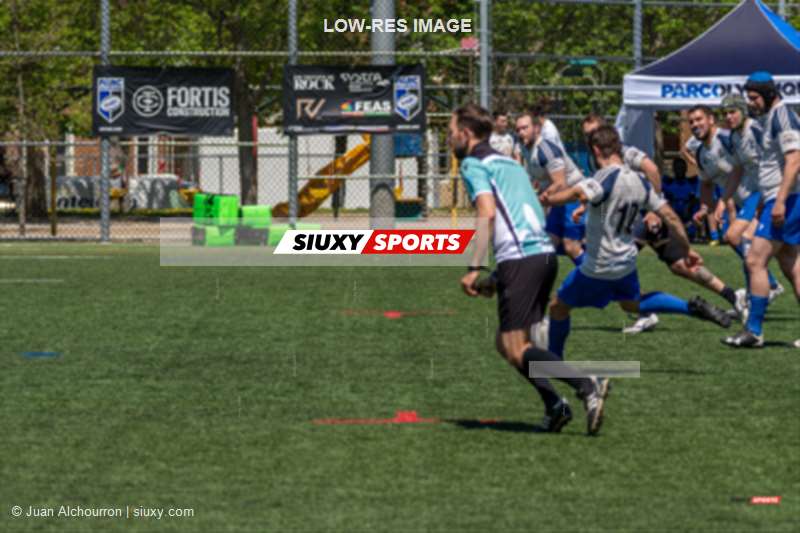 Gaétan CARRIE -  Parc Olympique Rugby - Montreal Irish RFC - Rugby - PARC OLYMPIQUE (15) VS (21) MONTREAL IRISH - Reserve - Reel 5 (#PARCOVMIRC2022R5res) Photo by: Juan Alchourron | Siuxy Sports 2022-05-14
