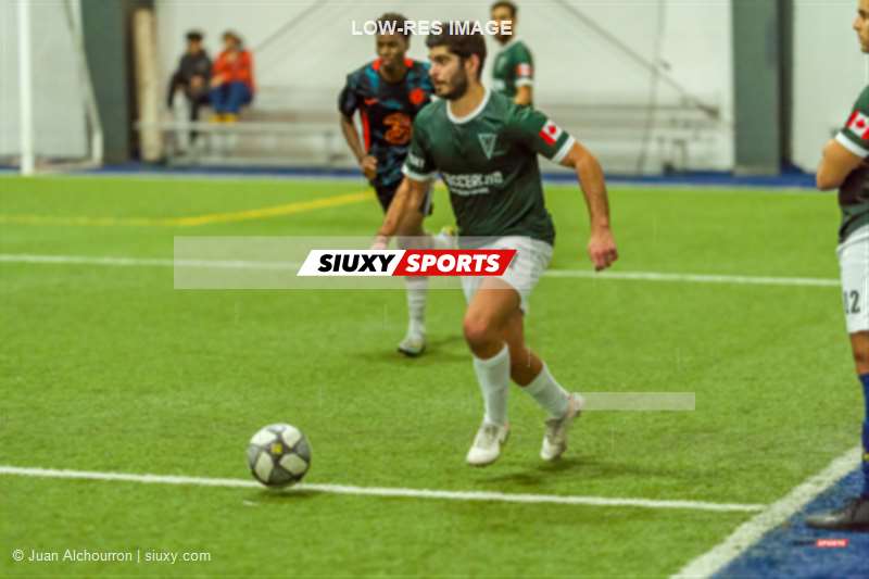 Jean AZAR -  CS Pointe St-Charles - Five Rivers - Soccer - QSL - CS Pointe St-Charles (3) vs (3) Five Rivers FC - Reel A2 (#QSLCSPSCvFRFCA2) Photo by: Juan Alchourron | Siuxy Sports 2022-11-16