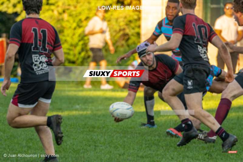  Westmount Rugby Club - Montreal Wanderers Rugby Football Club - Rugby - Westmount RFC (24) vs (10) Wanderers RFC - Reel A1 - 1st half (#WestmountWanderers2022M1RA1) Photo by: Juan Alchourron | Siuxy Sports 2022-08-11