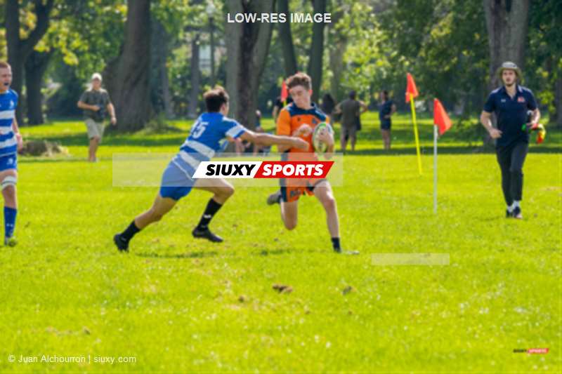 Benjamin HARTLEY -  College Dawson - Cégep André Laurendeau - Rugby - RSEQ RUGBY MASC - Dawson (21) VS (12) André Laurendeau - REEL A1 (#RSEQRugbyMDAWvAL2022ReelA1) Photo by: Juan Alchourron | Siuxy Sports 2022-09-11